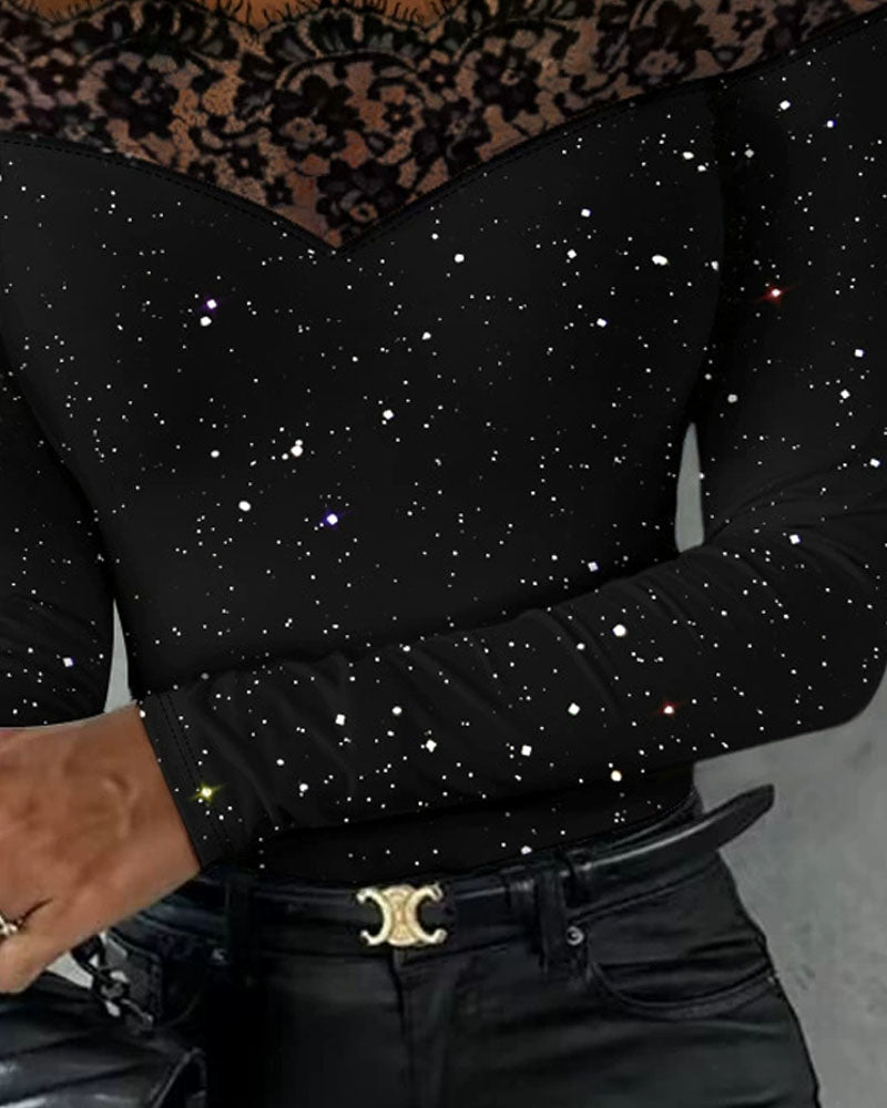 Glam Shine Top