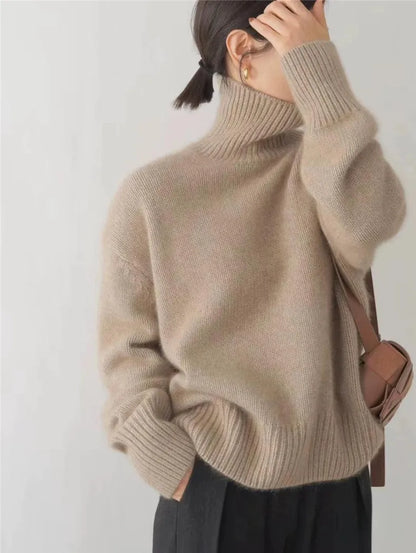 Lin - Rullekravepullover