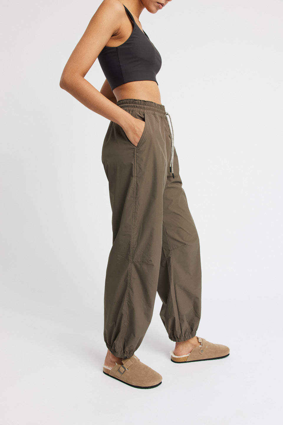 Bukser - dark brown