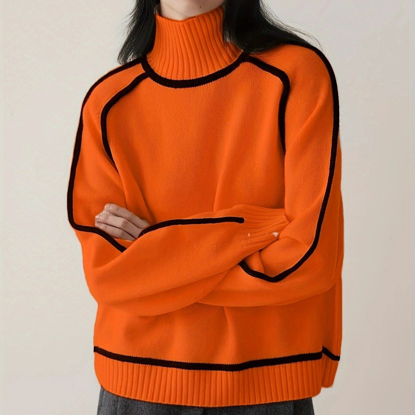 EMILIE - Rullekravepullover