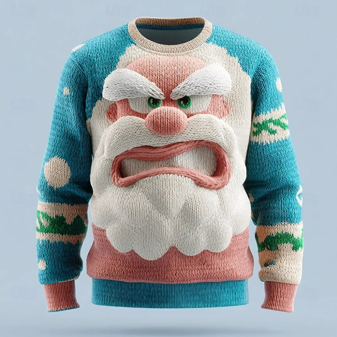 Unisex Julemand Striktrøje