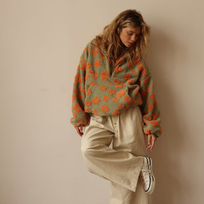 Daisy Bloom Fleece